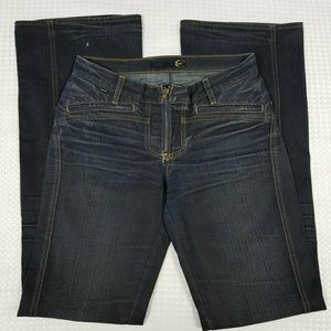 Just Cavalli Wide Leg Jean Dark Blue Size 28/42